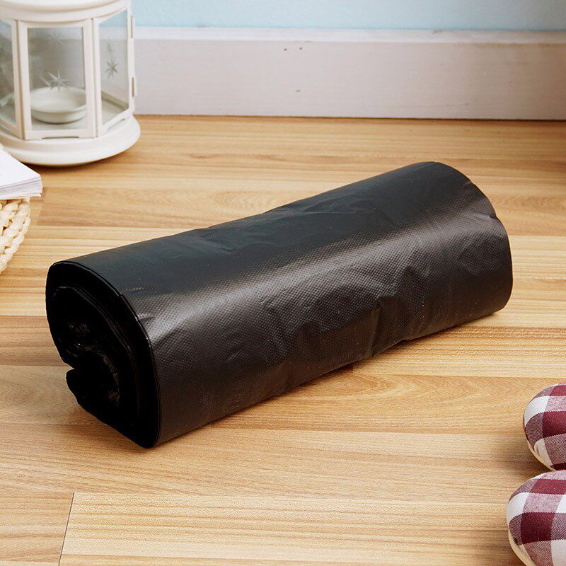 欧润哲 10L大号垃圾袋家用一次性手提背心式加厚厨房收纳lj塑料袋