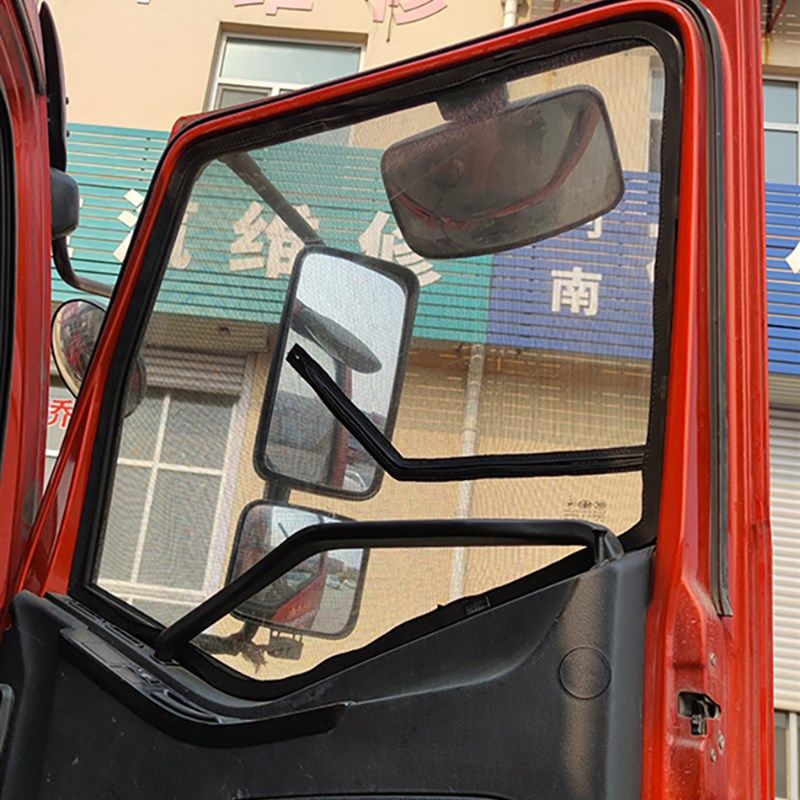 解放J6M J6P J6L专用大货车框架纱窗 钢骨车窗防蚊虫纱网车载窗纱
