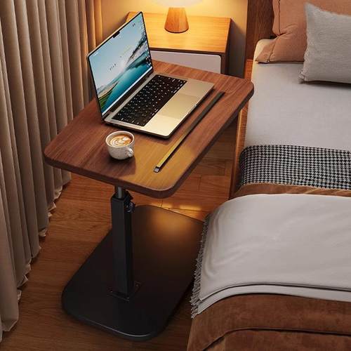 沙发边几卧室可移动床边桌客厅茶几小桌子阳台置物架升降电脑桌子