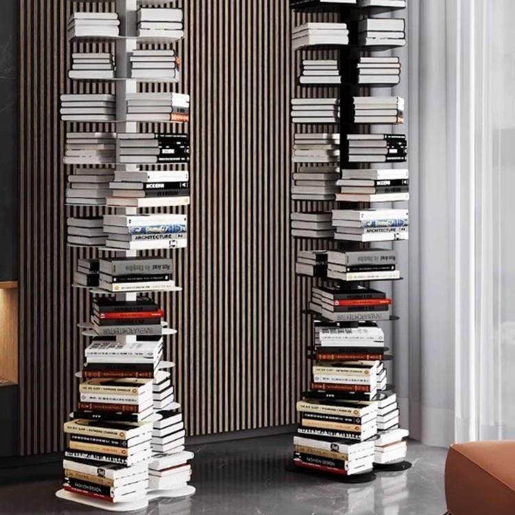书柜网红NA隐形螺旋书架落地D创意客厅多层置物架转角收纳架转,3C数码配件,USB灯,淘宝优惠券,粉丝福利购,淘宝优惠卷