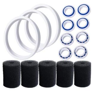 Polaris更换车轮轴承和轮胎与清洁替换棉北极星180380泳池套装