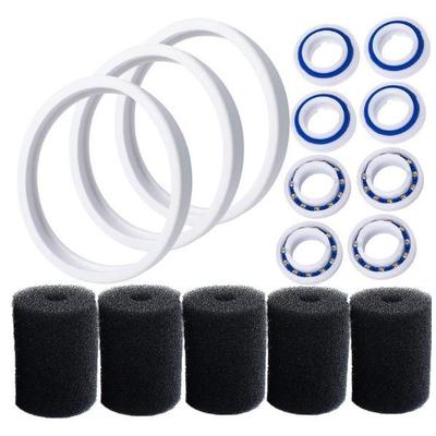 Polaris更换车轮轴承和轮胎与清洁替换棉北极星180380泳池套装