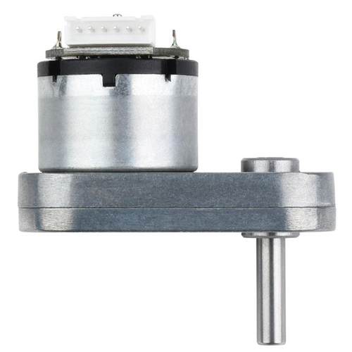 L型永磁直流编码减速电机磁性霍尔编码器全金属齿轮电机不带自锁