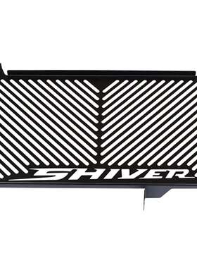 适用阿普利亚SHIVER750GTSHIVER900水箱保护罩散热网水箱网