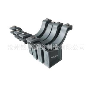 A13保冷管夹铭意扁钢管夹D2三孔短管夹Z7U型管卡