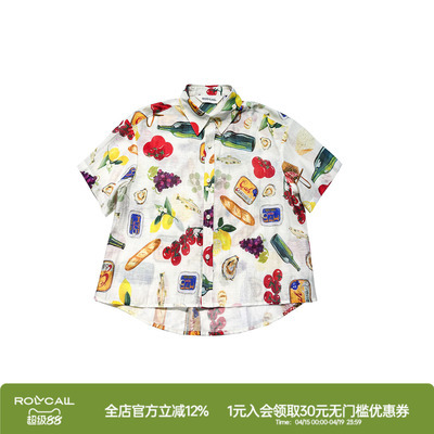 rollcall印花短袖衬衫