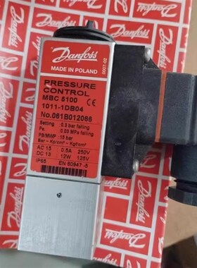 MBC5100f 1011-1DB04 061B010266 丹佛斯压力开关