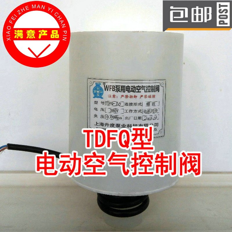TDFQ-150/200/250/300/350电动空气控制阀WFB泵电磁电子排气负压