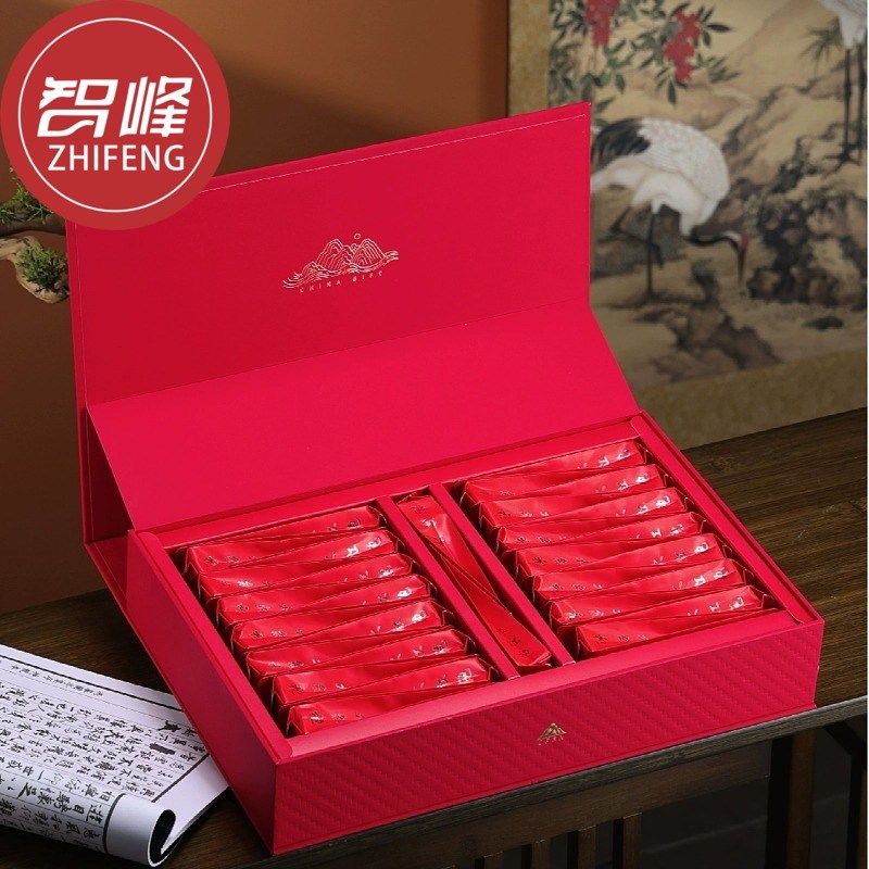 新款优质茶叶礼盒包装空礼盒大红袍肉桂武夷岩茶红茶单枞包装盒
