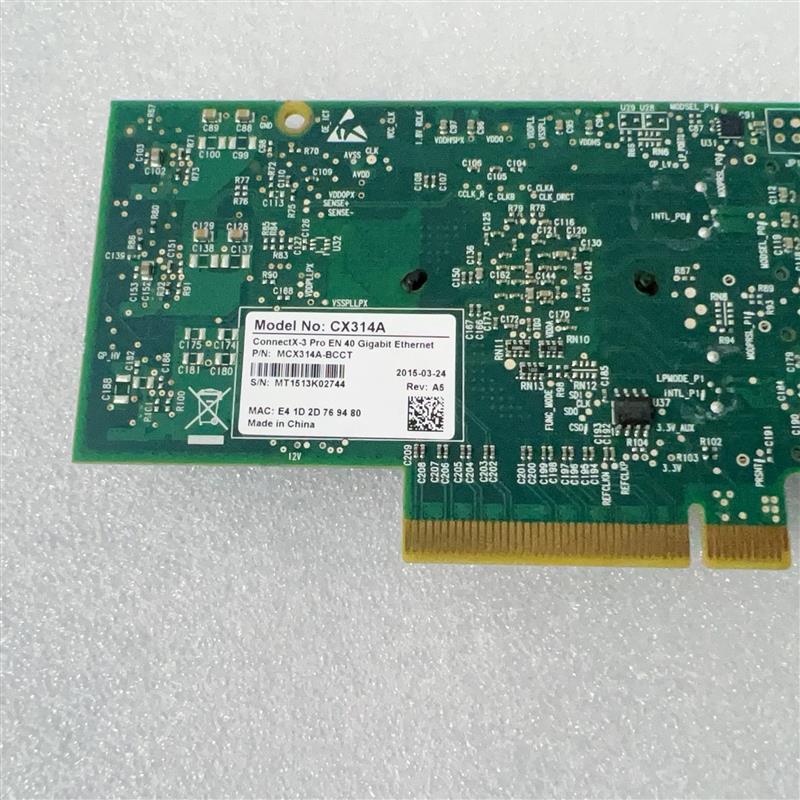 40G 双口万兆网卡 CX314A MCX