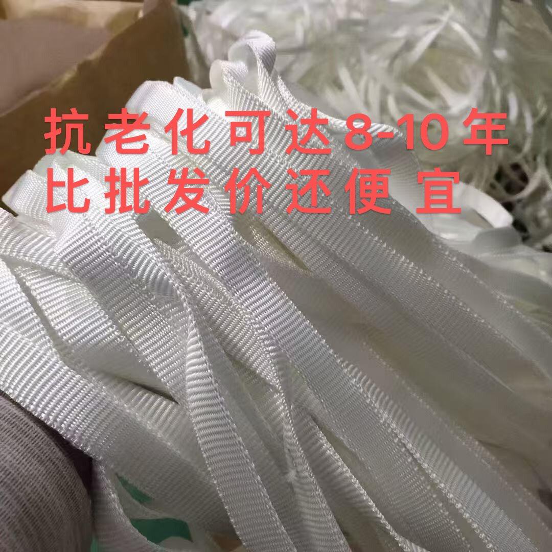 加厚压膜绳大棚压膜专用绳防风抗老化涤纶耐用扁带压膜带涤纶扁绳