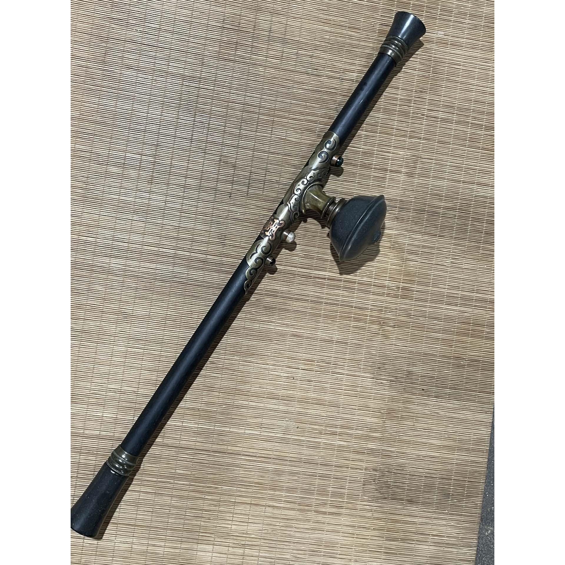 古风手工雕刻檀木烟斗手工制作烟壶套装新款收藏实用老式烟具送礼
