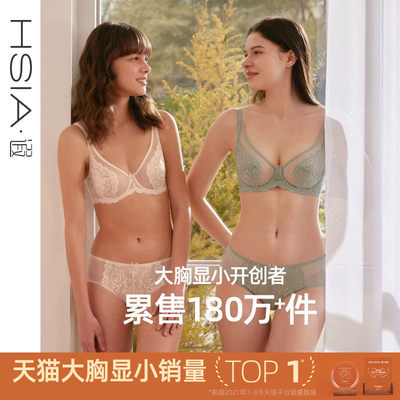 HSIA遐大胸显小全罩杯文