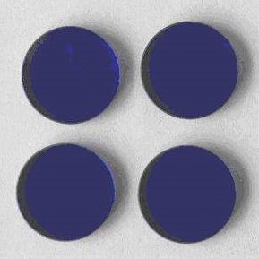 *滤光片青9通带2QB 1.5m20n滤光片 038mm 蓝色 蓝色