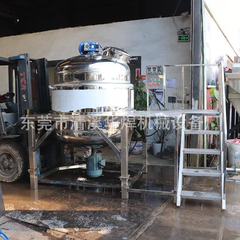 江西2000L不锈钢搅拌罐香精甘油涂料液体搅拌机电加热反应釜