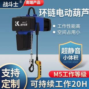 环链电动葫芦提升机M5等级链条电动葫芦500公斤防尘防潮 长促欧式
