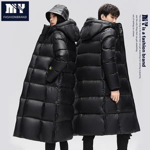 0MY！黑金长款黑色鹅绒服