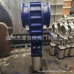 10C出料阀 厂促气动耐磨陶瓷双闸板阀硬质合金PZT644TC 排渣阀灰