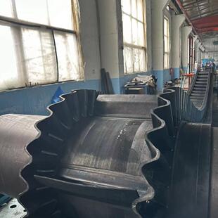 港口用钢丝绳输送带ST4500钢绳芯运输带抗张强度高耐屈挠