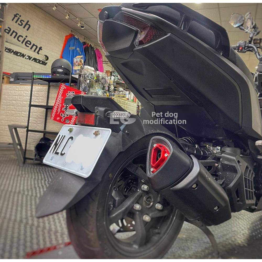 适用于三1洋D管rg150/1b5DRG1508JetSl50Mmcu曼巴改装排气盖烟囱