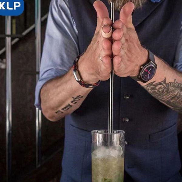 KLP打酒棒TIKI搅拌棒mojito碎冰棒全钢身搅拌棍手持调酒
