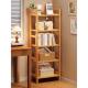 墙角拐角书架不占地方一体靠墙可移动落地置物架简易小窄书柜家用