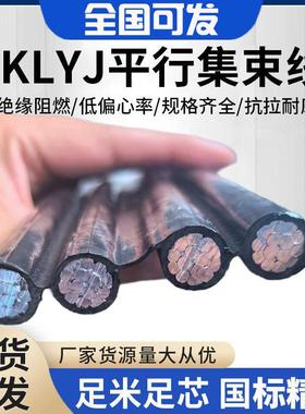 国标2 3 4芯平行架空集束绝缘导线10/16/25/35/50/70/95/120平方