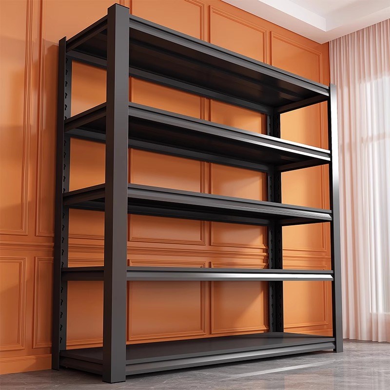 仓储货架家用置物架多层落地收纳架仓库阳台储Q物架杂物间钢制铁