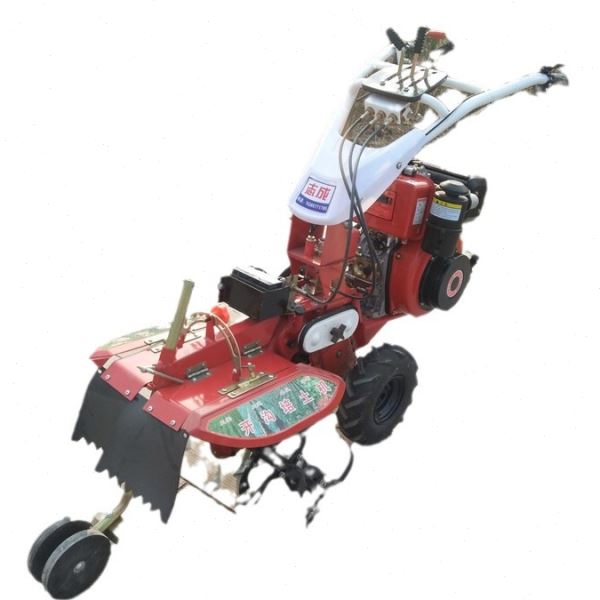 销售8马力电启动开沟机 葡萄地起垄开沟机 家用小型旋耕开沟机