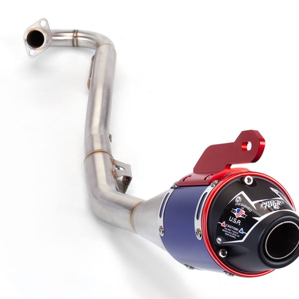 适用于摩托车CRF230F改装全段排气管 原车孔位 18-20年 无损直上