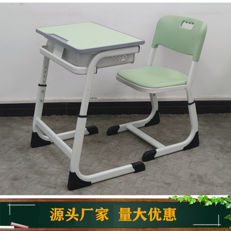 中小学生补习辅导培训班儿童教室课桌椅套装学校托管大桌面写字桌