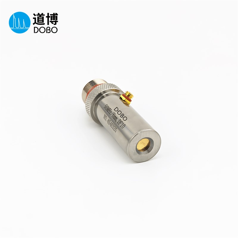 高频水浸探头50P6点聚焦50MHz6mm超声波探伤仪液浸头UHF/Microdot