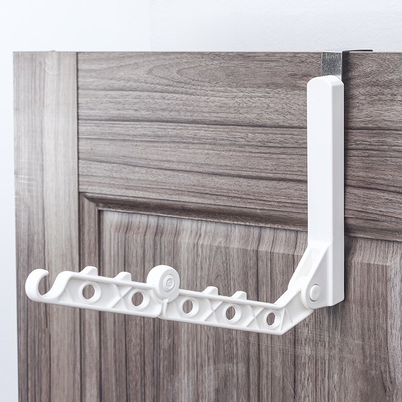 旅行小型晒衣架式可折叠浴室晾衣架旅游门后挂钩晾晒架子