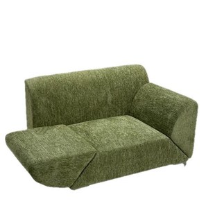 飞翼沙发可旋转扶手实木沙发椅酒店家用民宿轻奢极简单人功能沙发