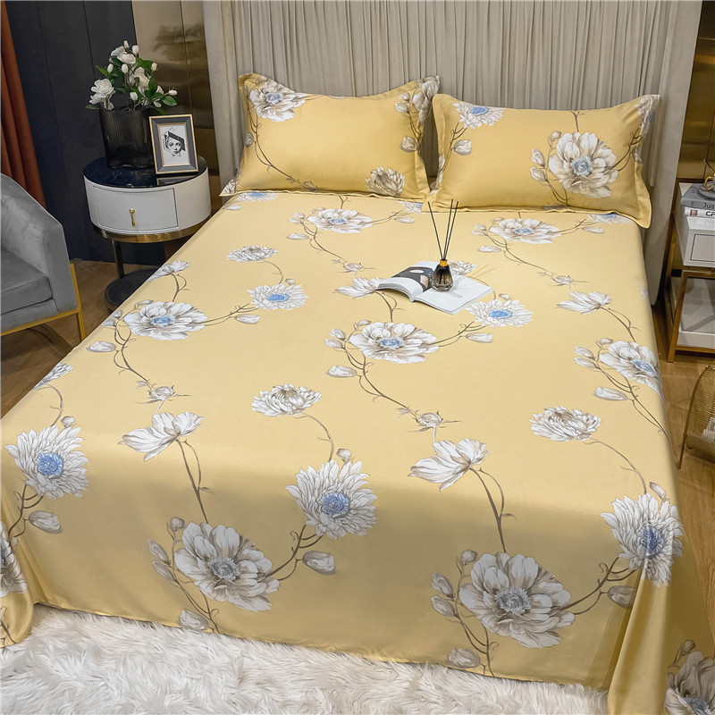 夏季60支兰精h天丝单件床单丝滑裸睡床罩天丝莱赛尔床笠1.5/1.8m