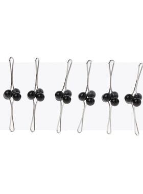 女士U型针丝巾纱巾夹穆斯回族风格配饰脖夹头巾配饰