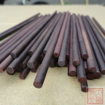 圆木大叶紫檀黑檀筹策蓍草占卦高档礼品