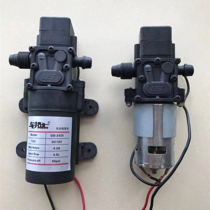 车邦士电动洗车器12v车载洗车机自吸水泵车洁美刷车电机喷雾配件