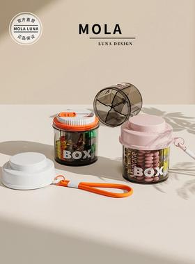 MOLA.Praise.药盒分格装便携式药盒旅行随身携带迷你多功能丨笛奖
