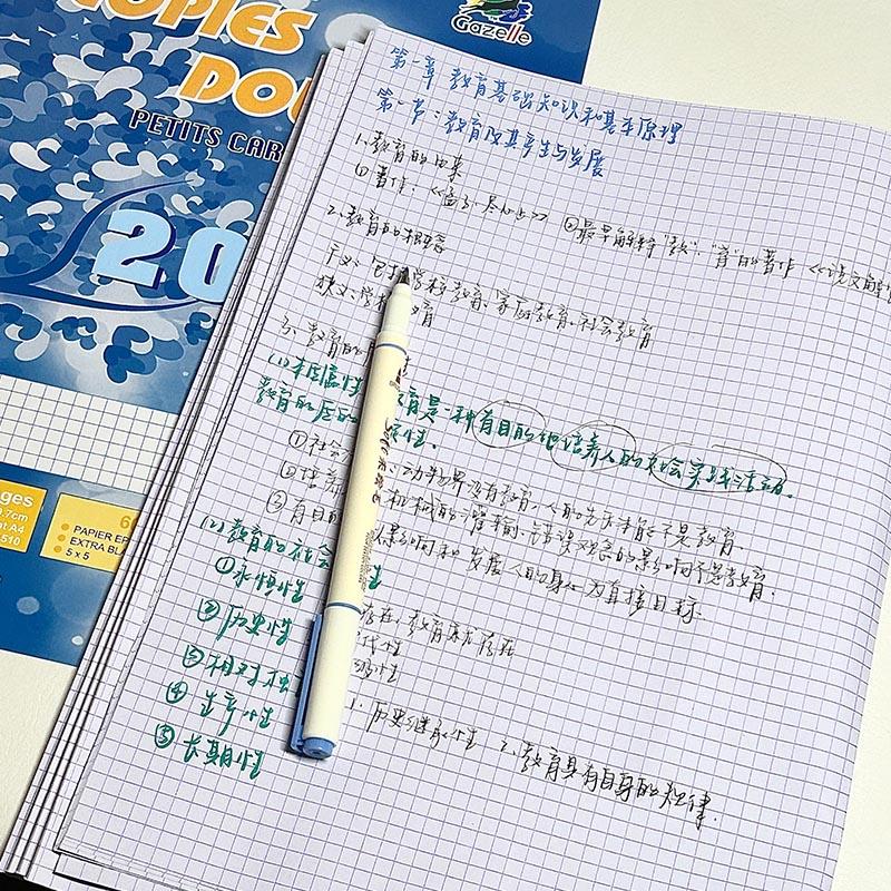 A3大尺寸方格刷题思维导图活页纸学生备考草稿纸本子绘图纸