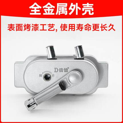 通用晾衣架手摇器配件免打孔手动升降式晾衣杆升降器总成恋伊通用