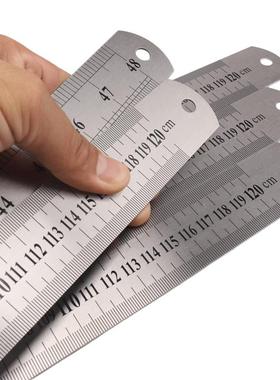 5把量贩装120cm 1.2米48英寸 120厘米48INCH 钢尺条铁尺1米2不锈