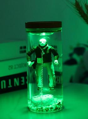 Jason is alive杰森水柱灯十三号星期五系列电影收藏摆件第六部分