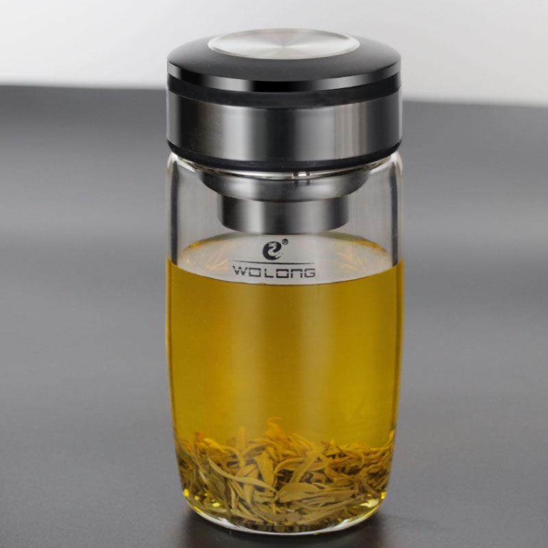 卧龙水杯单层高硼硅玻璃杯男茶杯加厚大肚鹅蛋杯子大容量耐热家用,餐饮具,玻璃杯,淘宝优惠券,粉丝福利购,淘宝优惠卷