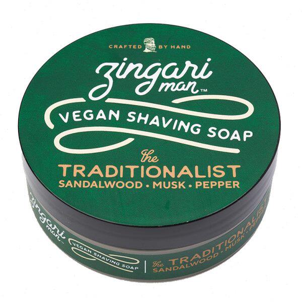 帝诗男士剃须皂辛佳里人TRADITIONALIST VEGAN素食者刮胡泡沫皂
