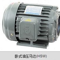 台湾SY群策卧式油压内插式专用马达HSW C01-43BO 1HP 4P 0.75KW