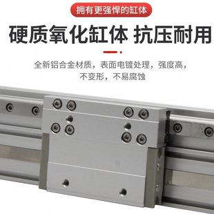 500 200 300 1000 600 SMC型机械无杆气缸直线导轨MY1H20 100