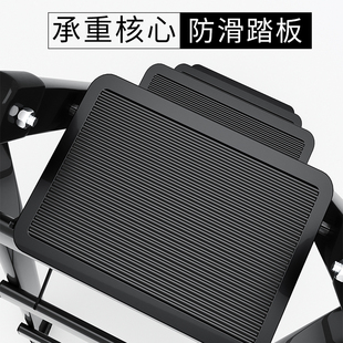 怡奥梯子家用折叠伸缩折叠梯室内多功能便携人字梯小梯子置物架