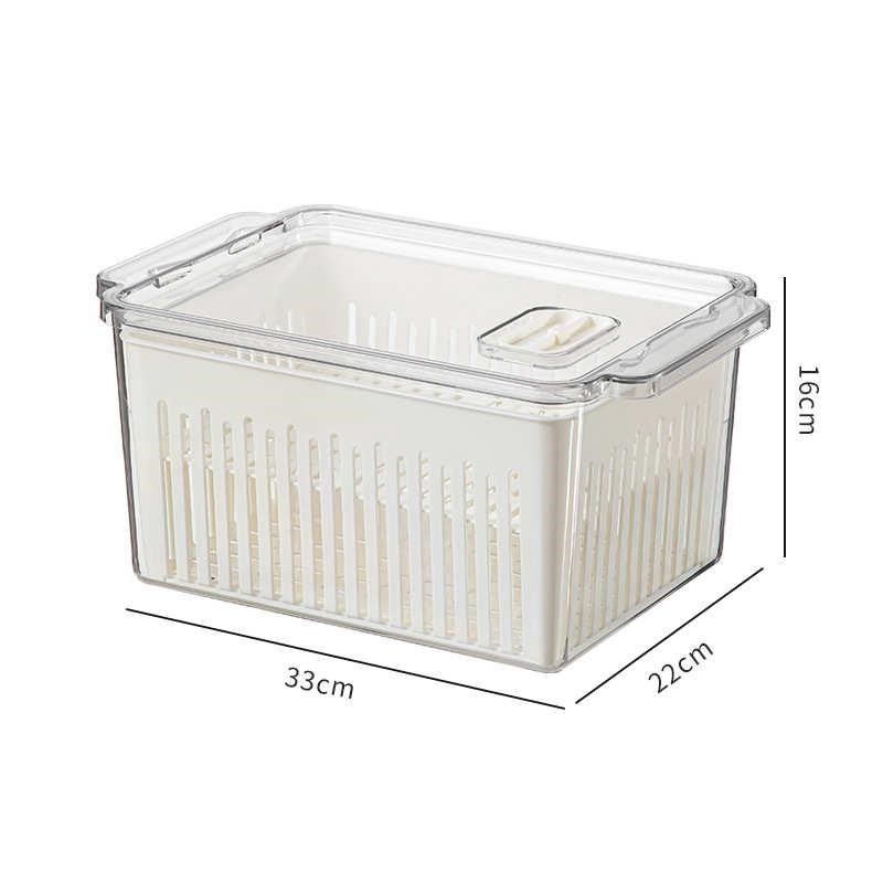 冷藏盒收纳盒储盒子水果保鲜蔬菜鸡蛋专用物保鲜冷冻整理冰箱