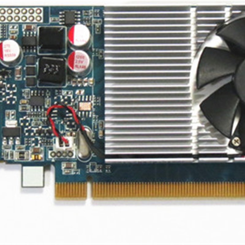 全新台式机1G独立显卡R5 235带音频HDMI和VGA接口支持双屏低功耗